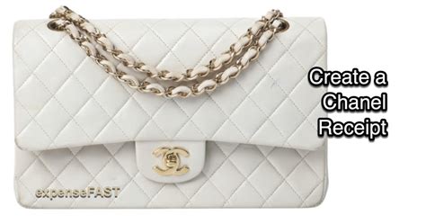 chanel bag receipt online|chanel bag outlet online.